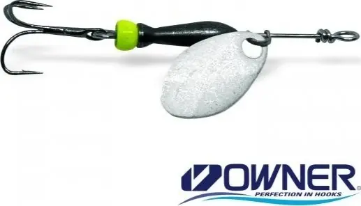 Jen Po Omezenou Doba Jigovky.cz Rotační třpytka CLASSIC 00 - SILVER (black/chartreuse body)