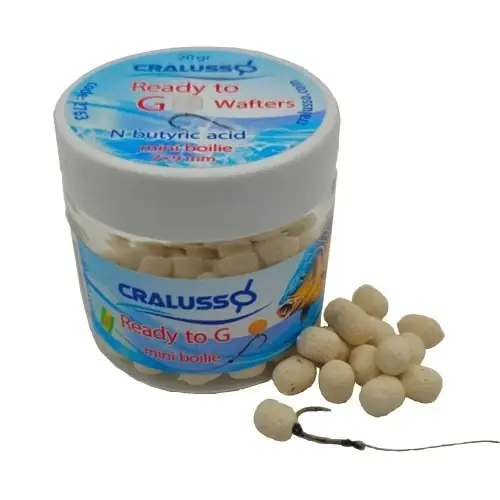 Nejprodávanější Cralusso Ready to go - Wafters 7x9 mm 20 g - příchuť Butyric Acid