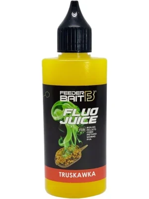 FeederBait Fluo Juice 50ml Příchuť Jahoda Cenově Výhodný