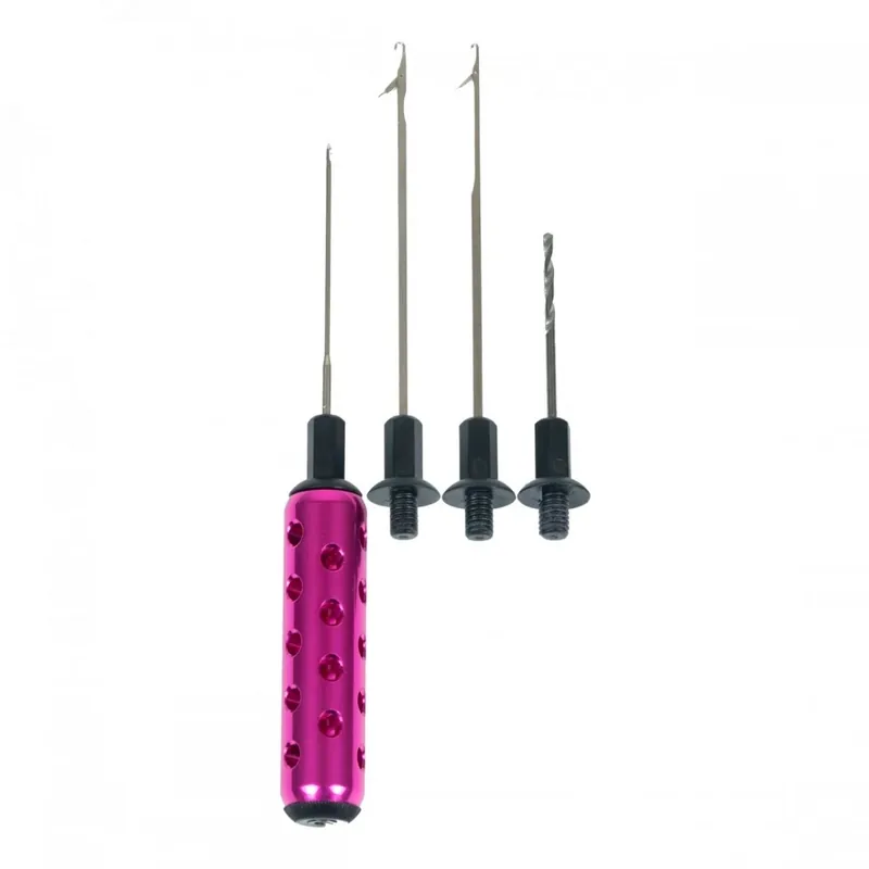 Novinka Garda Boilie jehla Metal deluxe 4in1 hot pink