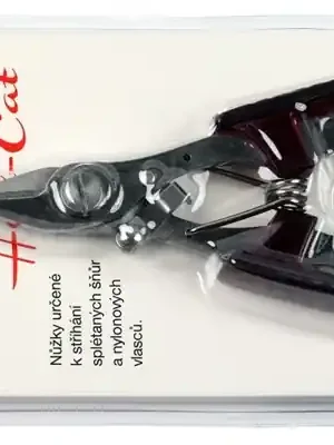 Hell-Cat Nůžky Scissor for braided line-S/S Claret-red Finální Výprodej
