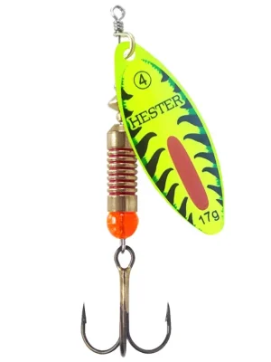 Výhodná Nabídka Hester Fishing Rotační třpytka vel. 2 8 g Willow Green Fire Tiger