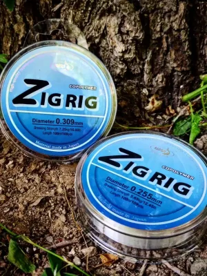 Časově Omezené Katran Vlasec ZIG RIG 0,255mm 100m