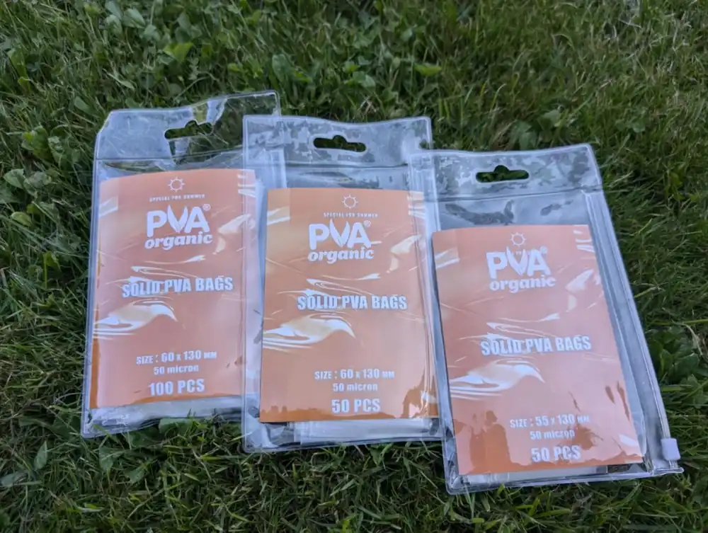 Ověřený PVA Organic PVA sáčky do studené vody - L - Solid PVA bags Cold water 100ks - 60x130mm