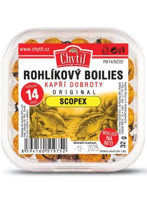 CHYTIL Rohlíkový boilies 14 mm, 32 g Příchuť Vanilka Pouze Dnes