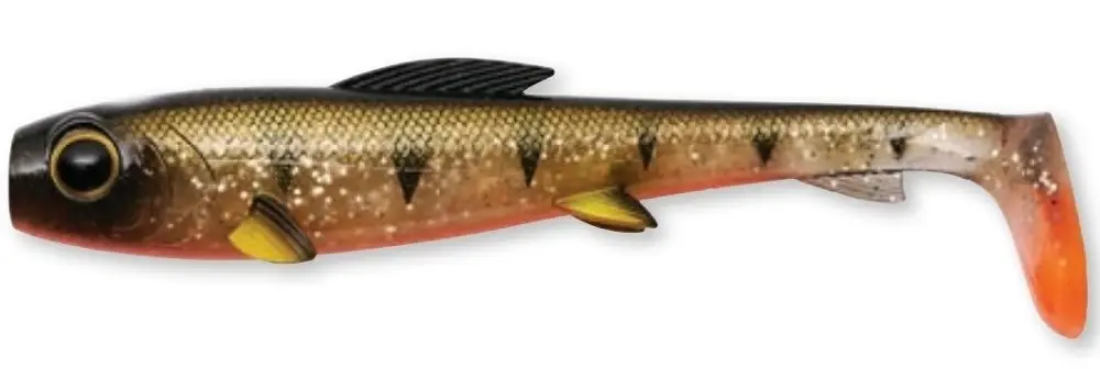 Abu Garcia Gumová Nástraha Svartzonker McPike 25cm 131gr Yellow Fin Perch 2ks Rychlé Dodání