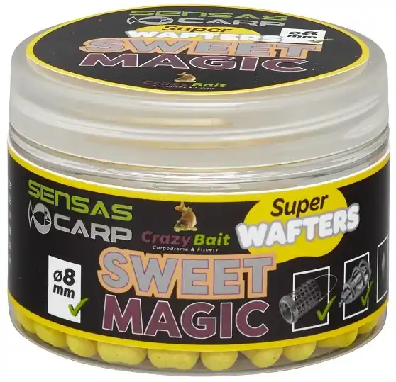 Sensas Wafters Super Sweet Magic (ryba) 8mm 80g Víkendová Akce
