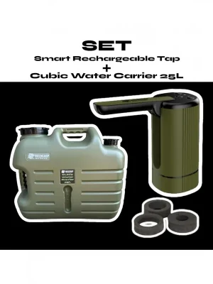 Holdcarp Akční set - Kanystr na vodu 25L + Aku sklápěcí vodní pumpa Koupit Online
