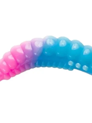 Pouze Dnes Moonky Gumová nástraha Gamer big - pink bubblegum/ultra blue - Cheese 46mm / 2,12g