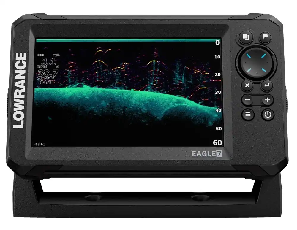 Lowrance Echolot na loď EAGLE 7 se sondou SplitShot HD Cenově Výhodný