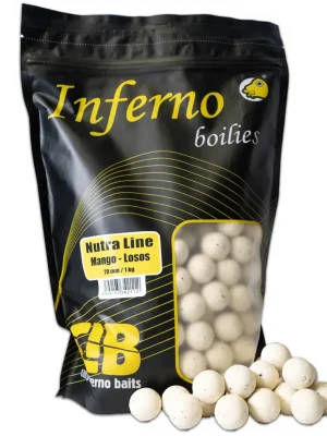 Akce Carp Inferno Boilies Nutra Line - Mango/Losos|20 mm 250 g