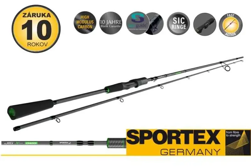 Vrácení Zdarma Sportex Rybářský prut Jig Xpert Zander 2,35 m 8-29 g
