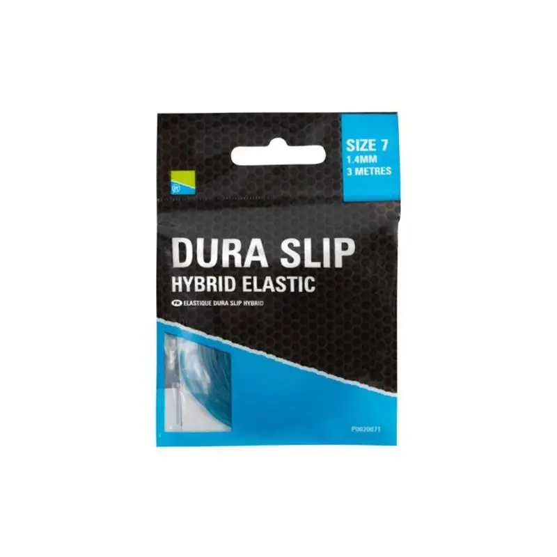 Must-Have Preston Innovations Amortizační guma Dura Slip Hybrid Elastic - 7 - 1,4 mm BLUE