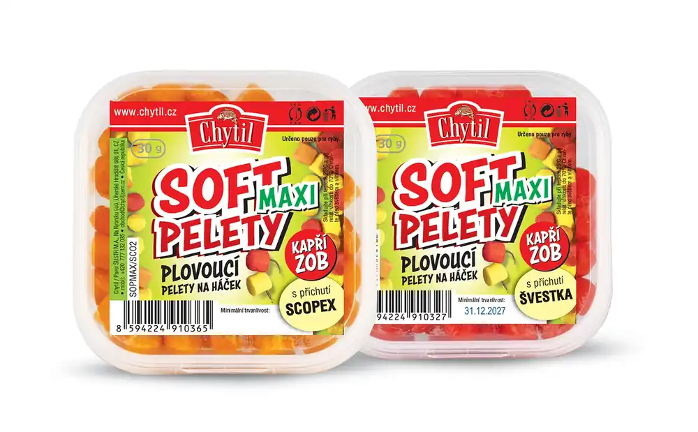 Finální Výprodej CHYTIL Soft pelety MAXI - plovoucí Příchuť Česnek