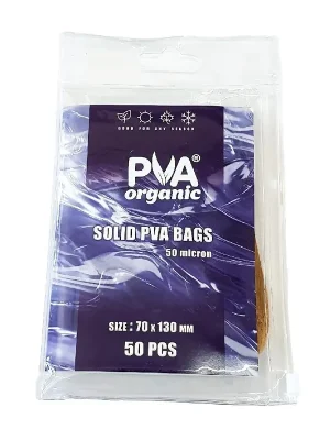 PVA Organic PVA sáčky s lopatkou - Solid PVA bags All-Season 70 х 130 mm 50 ks Značkový