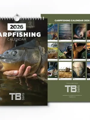 Hit Sezóny TB BAITS Rybářský Kalendář Carpfishing 2026