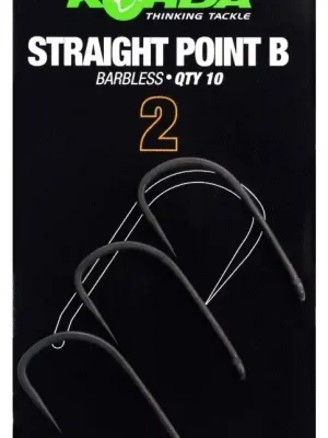 Vrácení Zdarma Korda Háčky Straight Point Barbless 10 ks vel. 2
