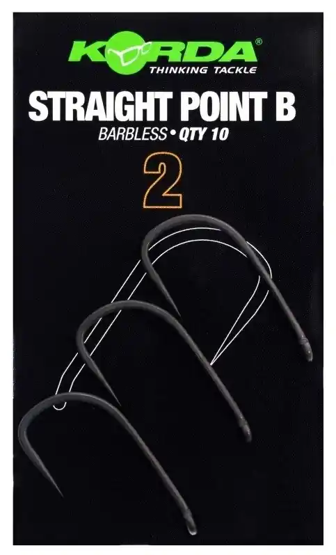 Vrácení Zdarma Korda Háčky Straight Point Barbless 10 ks vel. 2