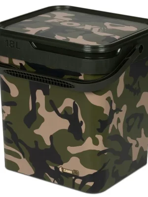 Zlevněný Fox International Kbelík Camo Bucket - 18 l