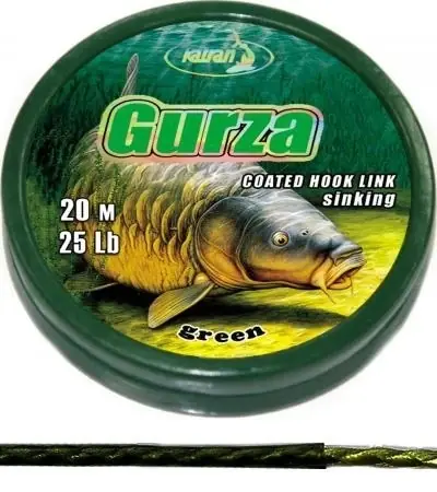 Super Cena Katran Ztužená návazcová šňůrka Coated braided hook links GURZA