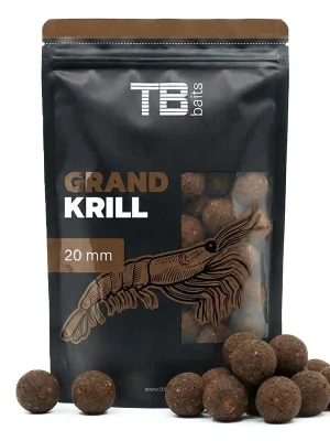 Značkový TB BAITS Boilie Grand Krill 16 mm 1 kg