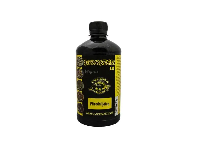 Carp Servis Václavík Booster IN Liquid Přírodní játra 500 ml Akční Cena