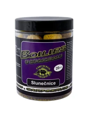 Carp Servis Václavík Boilies v dvojobalu Slunečnice 20 mm 180 g Cenová Bomba