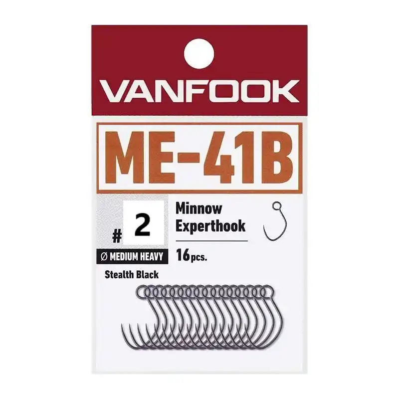 Akční Cena VanFook Háčky na woblery ME-41B minnow experthook vel. 2 balení 16ks