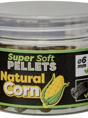 Oblíbený Sensas Pelety Super Soft Natural Corn 60 g - 6 mm