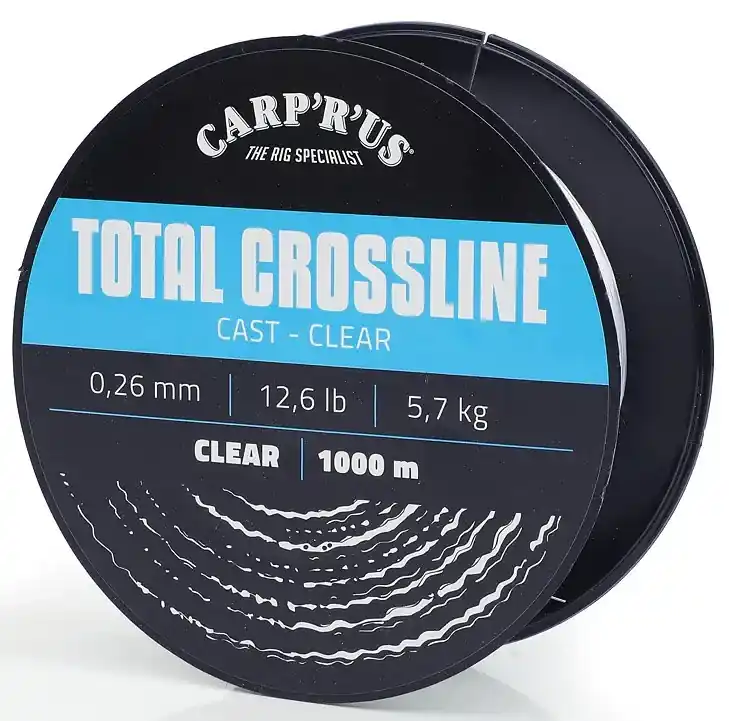 Carp ´R´ Us Vlasec Total Crossline Cast – Clear 1000m - 0,260mm, 12,60lb Koupit Online