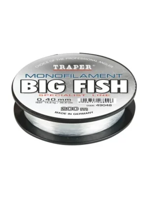 Výprodej Vlasec Big Fish bílá - 200m Průměr 0.40 mm - 14.8 kg