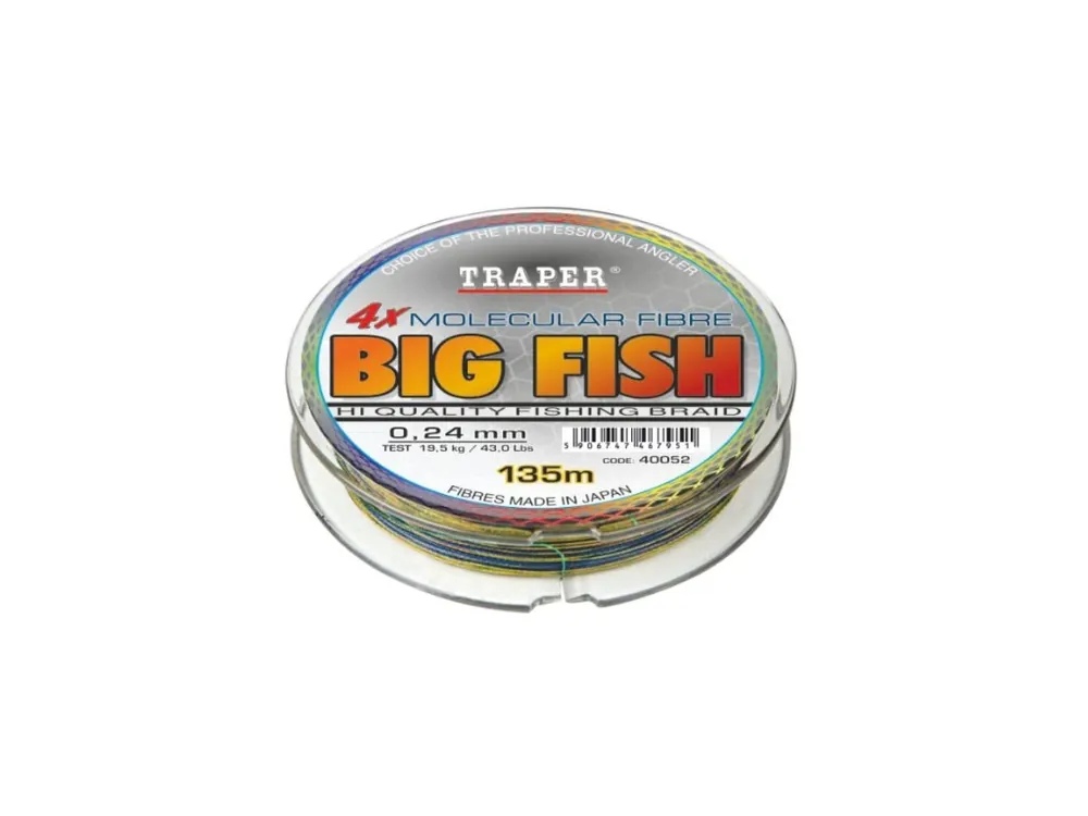 Šňůra Big Fish - 135m Průměr 0.24 mm - 19.5 kg Must-Have