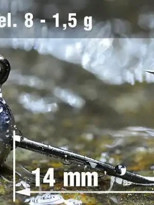 Jigová hlavička bez protihrotu Matzuo Black vel.8 1,5g Nakupujte Hned