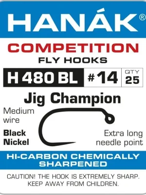 Koupit Online Háčky bez protihrotu Hanák H 480 BL 25ks vel. 12