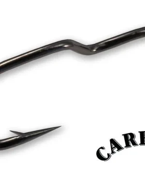 Háčky Carp´R´Us Cranked Hook - Black Nickel - size 4 Výhodná Nabídka