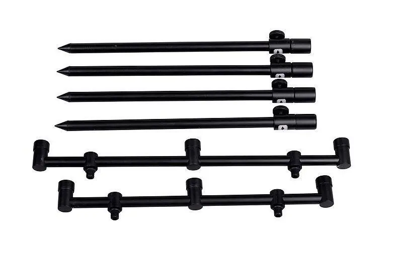 Sada hrazd s vidlicemi Prologic Black Fire Buzz & Sticks 3 Rods Kit Akční Nabídka
