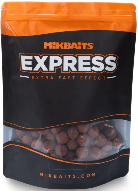 Boilie Mikbaits eXpress 900g 20mm - Česnek Pouze Dnes