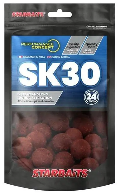 Boilies Starbaits Concept 200g - SK30 - 24mm Přímo Od Výrobce