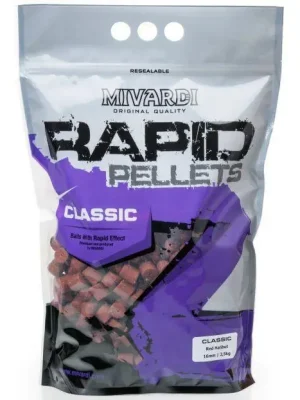 Značkový Pelety Mivardi Rapid Classic Red Halibut 2,5kg - 20mm