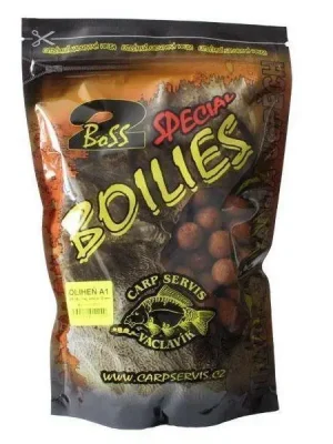 Boilie CarpServis BossII Speciál 1kg 16mm - Oliheň A1 Horká Nabídka