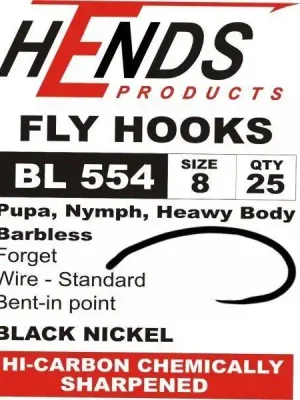 Cenově Výhodný Háčky bez protihrotu Hends BL 554 25ks vel.10