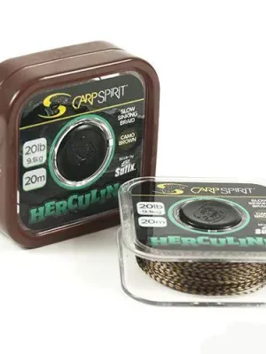 Návazcová pletená šňůra Carp Spirit Herculine 20m Camo Brown - 25lb Objednat Nyní