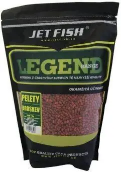 Přímo Od Výrobce Pelety Jet Fish Legend Range - 1kg - 4mm Broskev