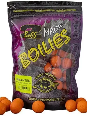 Nakupujte Hned Boilie CarpServis BossII Magic 200g 20mm - Pikanter