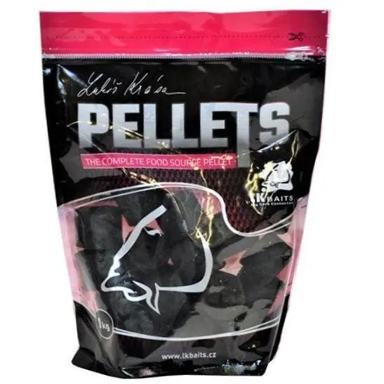Vysoce Kvalitní Sumcové pelety s dírkou LK Baits Cat Fish Pellets 1kg 38mm