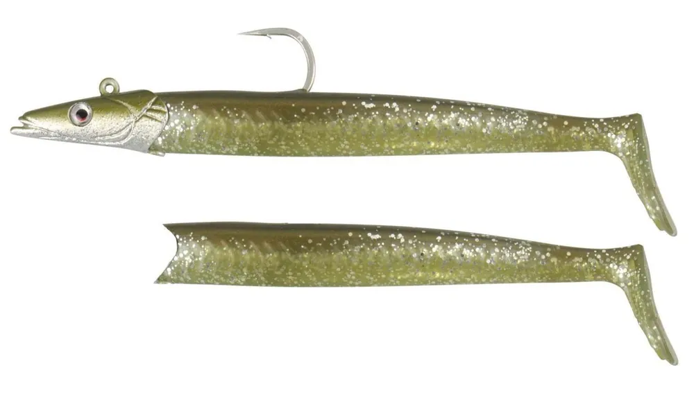 Zlevněný Gumová nástraha SG Saltwater Sandeel 2+1 12,5cm 23g - Sandeel