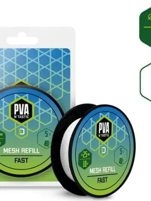 Akční Cena Náhradní rychlorozpustná PVA punčocha Delphin PVA n ´tastic 10m - 25mm