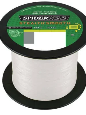 Šňůra Spiderwire Stealth Smooth 8 Průhledná 46,30kg - 0,39mm Levný