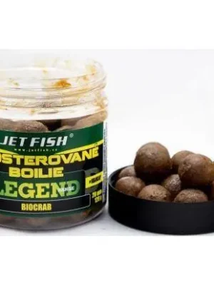 Sleva Boosterované boilie Jet Fish Legend Range - 250ml - 20mm - Biocrab