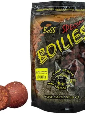 Boilie CarpServis BossII Speciál 1kg 20mm - Játra-Vanilka Ihned K Objednání